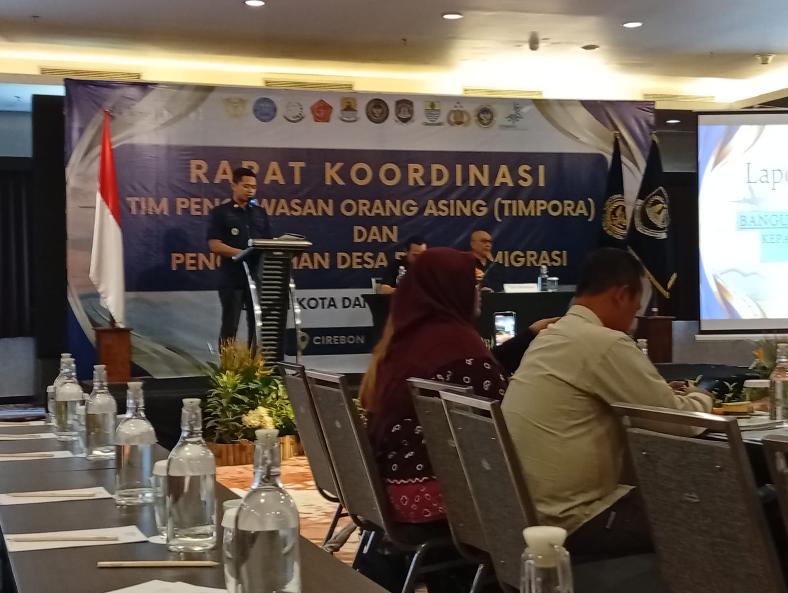 Perkuat Sinergi Pengawasan Pariwisata, Disbudpar Kabupaten Cirebon Hadiri Rapat Koordinasi TIMPORA di Hotel Aston
