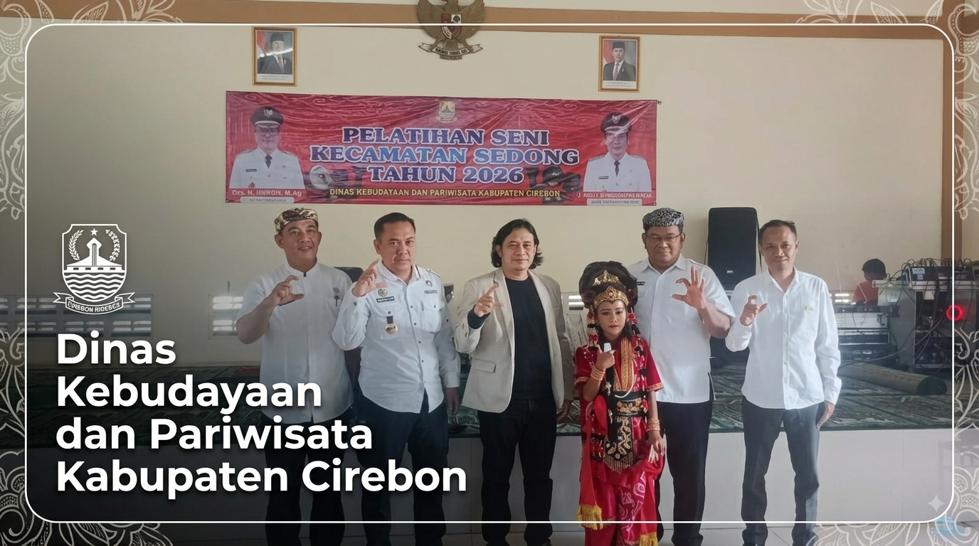 Tingkatkan Kapasitas Pelaku Seni Daerah, Disbudpar Kabupaten Cirebon Gelar Pelatihan Seni di Kecamatan Sedong